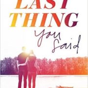 {Waiting on Wednesday} The Missing Thing You Said
